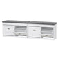 Artiss 2x Shoe Bench Set Flip Drawer White