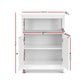 Draven Wooden Buffet Sideboard - White