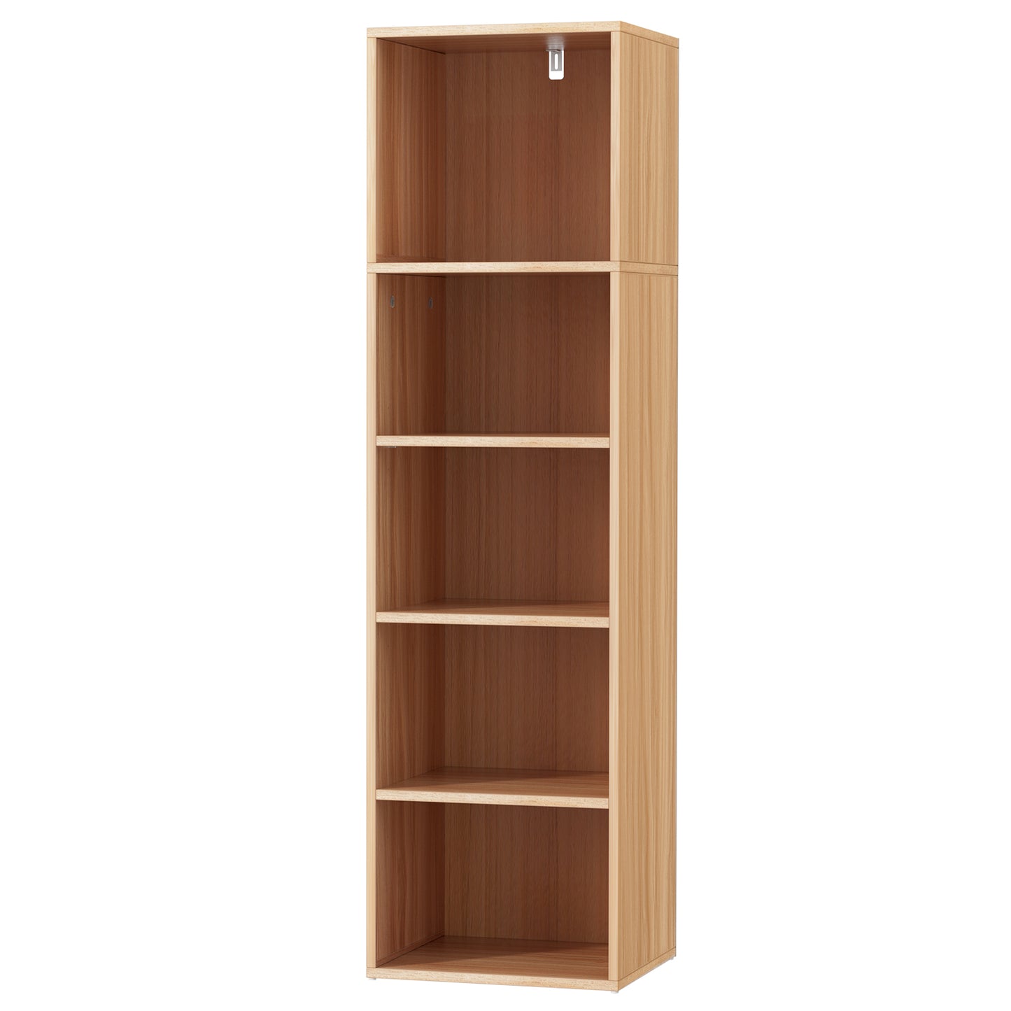 Artiss Bookshelf 5 Tiers Milo Pine