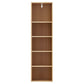 Artiss Bookshelf 5 Tiers Milo Pine