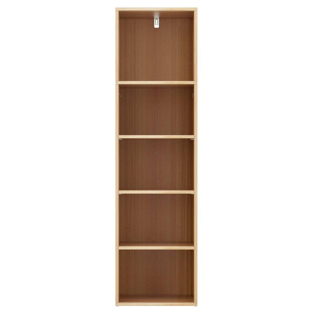 Artiss Bookshelf 5 Tiers Milo Pine