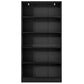 Artiss Bookshelf 5 Tiers Anton Black