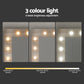 Dressing Table Set Stool 12 Led Bulbs - Wood