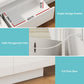 Thessaly 180cm TV Unit Entertainment Unit Storage Drawer RGB LED - White