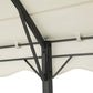 Instahut Gazebo Marquee 4x3m Outdoor Event Wedding Tent Camping Party Shade Iron Art Canopy Beige