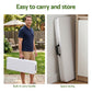 Folding Table 180cm Trestle HDPE Fold In Half - White