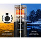 10kw Outdoor Gas Patio Heater - Black