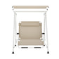 Outdoor Swing Chair Garden Lounger Furniture Canopy 2 Seater Beige