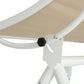 Outdoor Swing Chair Garden Lounger Furniture Canopy 2 Seater Beige