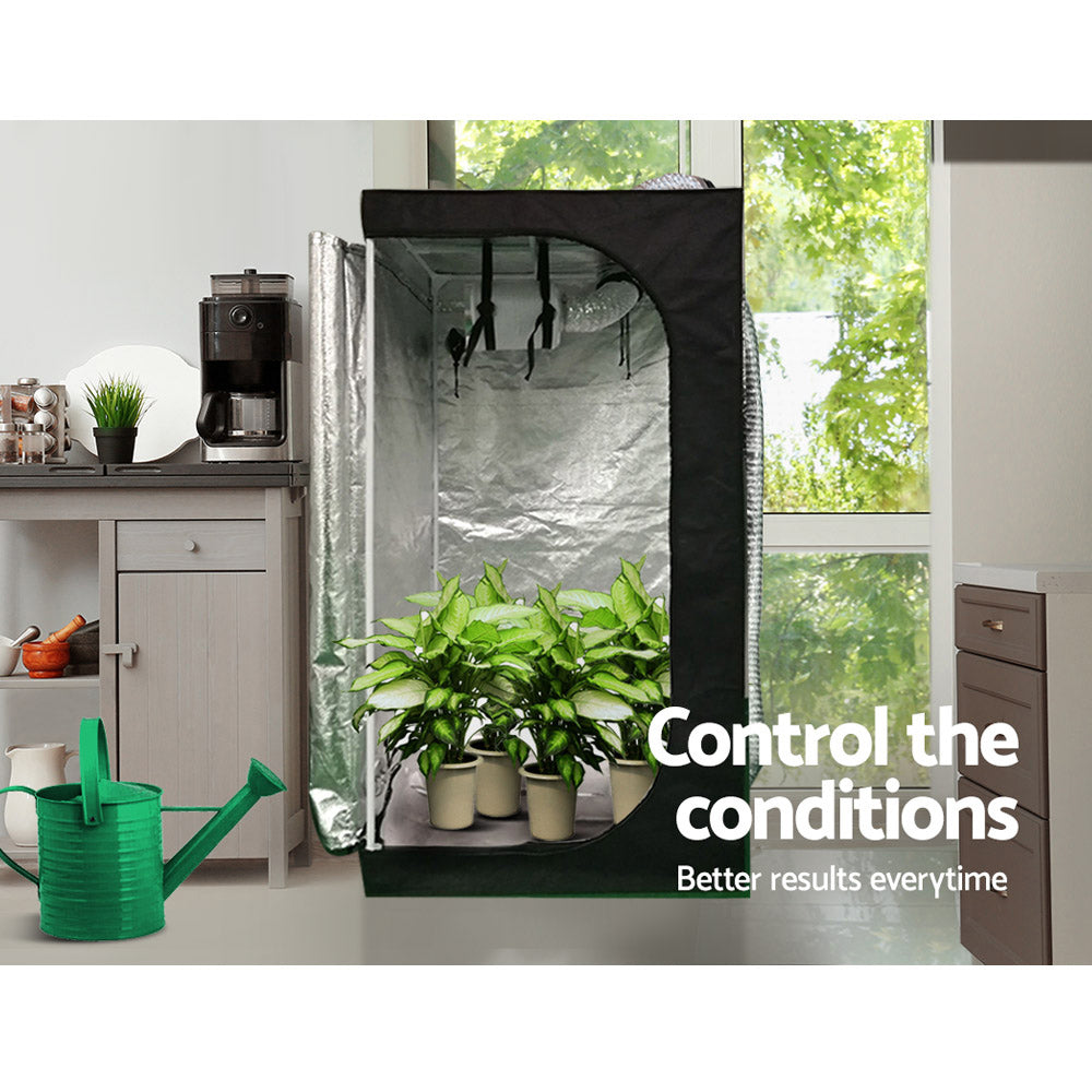 6"Ventilation Kit Fan Hydroponics Grow Tent Kit Carbon Filter Duct