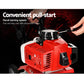 88CC Tiller Garden Cultivator Rototiller 6 Blades Soil Plower Rotary Hoe