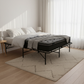Garnet Bed & Mattress Package with 34cm Mattress - Black Single