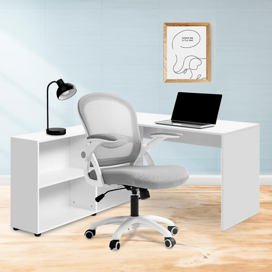 Gwen Desk & Chair Package - White
