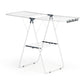 2 Tier Clothes Rack Airer Foldable 139CM White