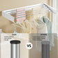 Clothes Rack Wall Mounted Airer Foldable White