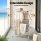 Clothes Rack Foldable Airer Drying Rack Portable No Assembly Required