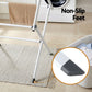 Clothes Rack Foldable Airer Drying Rack Portable No Assembly Required