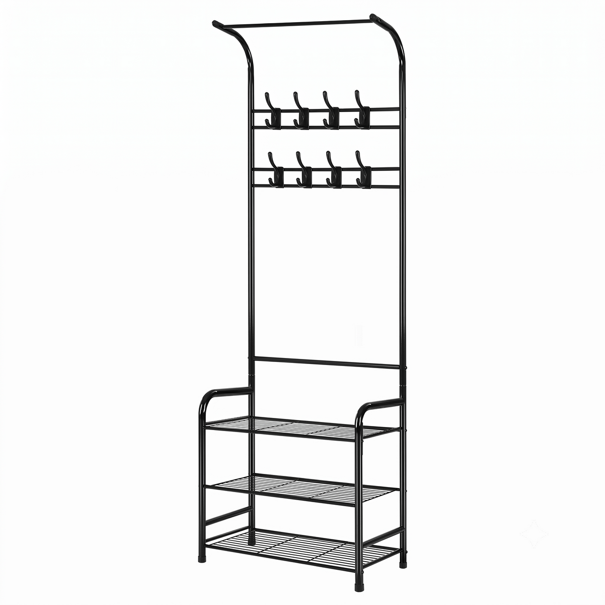 Clothes Rack Airer Coat Stand 179cm Hanger Rail Closet