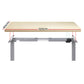 Artiss Standing Desk Motorised 120cm White Oak
