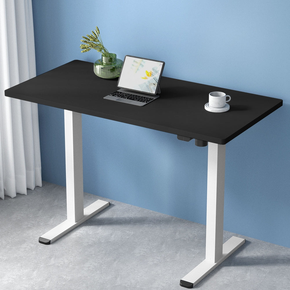 Artiss Standing Desk Motorised Sit Stand Desks Black 140cm