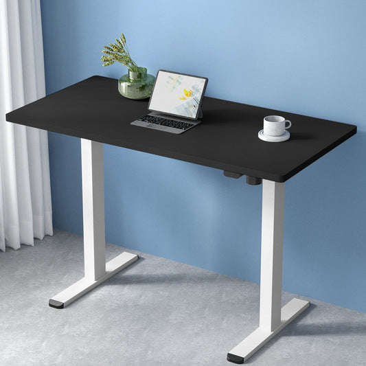 Artiss Standing Desk Motorised Sit Stand Desks Black 140cm