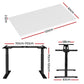 Artiss Standing Desk Motorised Dual Motor White 120cm