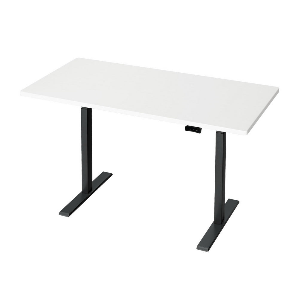 Artiss Standing Desk Motorised Dual Motor White 140cm