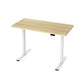 Artiss Standing Desk Motorised Dual Motor 120cm White Oak