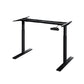 Artiss Standing Desk Frame Only Dual Motor Motorised Adjustable 125Kg Load Black