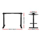 Artiss Standing Desk Frame Only Dual Motor Motorised Adjustable 125Kg Load Black