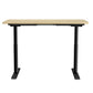 Artiss Standing Desk Motorised Electric Dual Motor White Oak 120cm