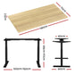 Artiss Standing Desk Motorised Electric Dual Motor White Oak 140cm