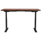 Artiss Standing Desk Motorised Electric Dual Motor Rustic Brown 140cm