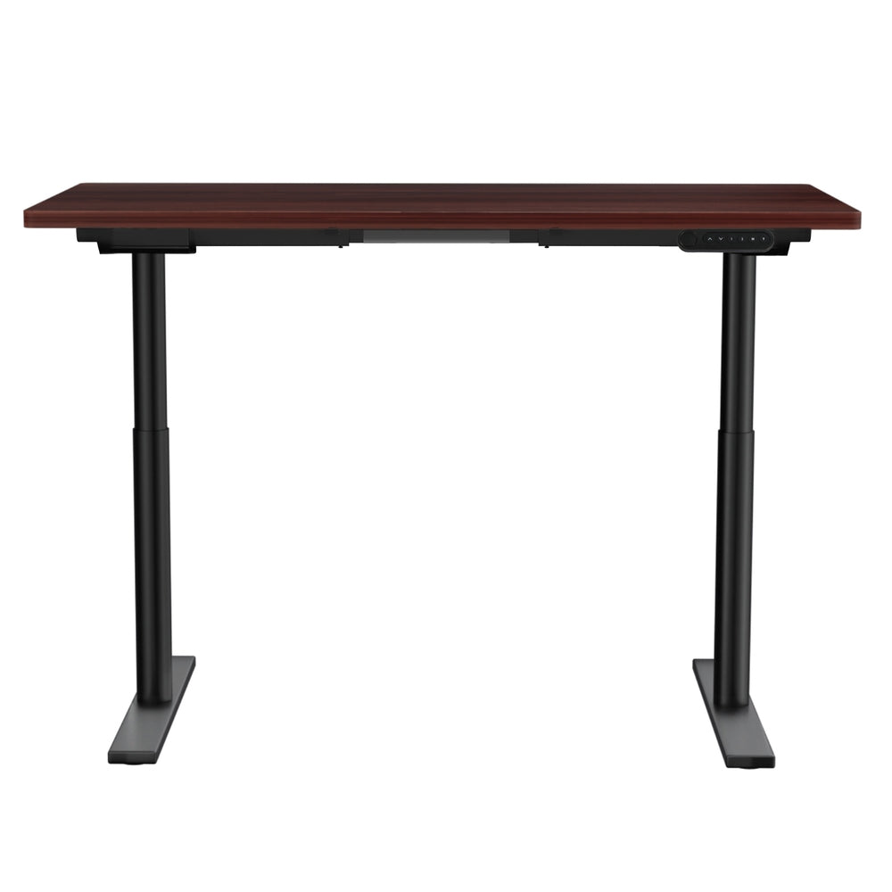 Artiss Standing Desk Motorised Electric Dual Motor Walnut 120cm