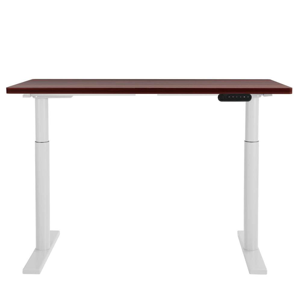 Artiss Standing Desk Motorised Electric Dual Motor 120cm Walnut