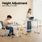 Artiss Standing Desk Height Adjustable Workstation Computer Desks Study 100CM White