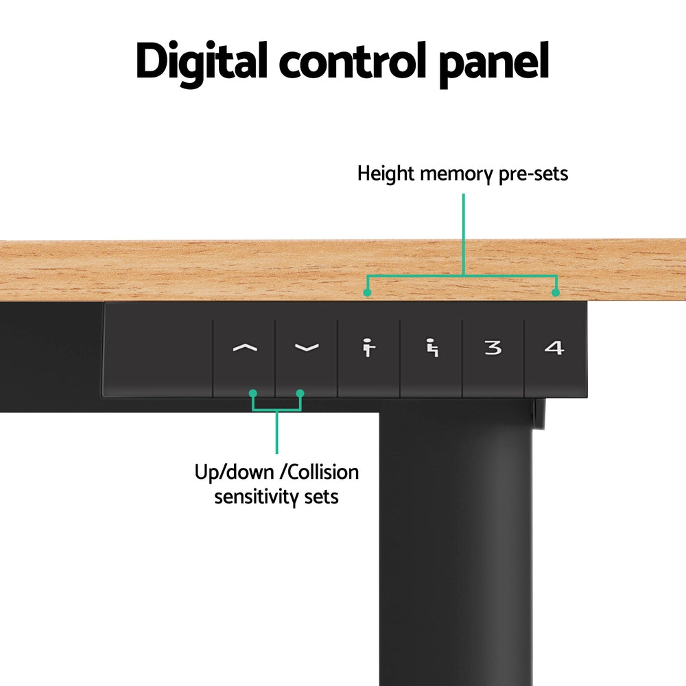 120CM Artiss Electric Standing Desk Sit Stand Desks Home Office Computer Desk