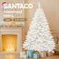 6ft 1.8m 670 Tips White Christmas Tree