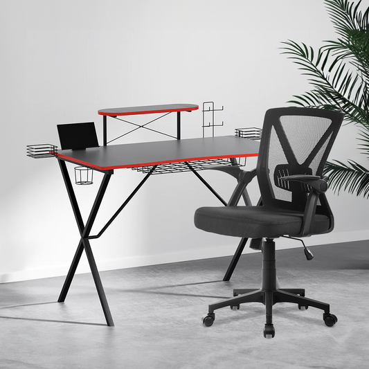 Heather Desk & Chair Package - Black