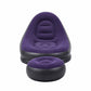 Inflatable Chair with Ottoman Air Sofa Blow Up Air Chair for Camping with Pump Purple