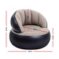 Kyria Inflatable Chair Blow Up Folding Air Chairs Sofa for Camping with Pump - Coffee