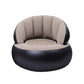 Kyria Inflatable Chair Blow Up Folding Air Chairs Sofa for Camping with Pump - Coffee