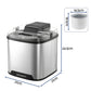 Devanti Ice Cream Maker Machine 2L Homemade Gelato Sorbet Frozen Drinks Sliver