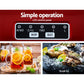 Devanti Portable Ice Cube Maker Machine 2L Home Bar Benchtop Easy Quick Red