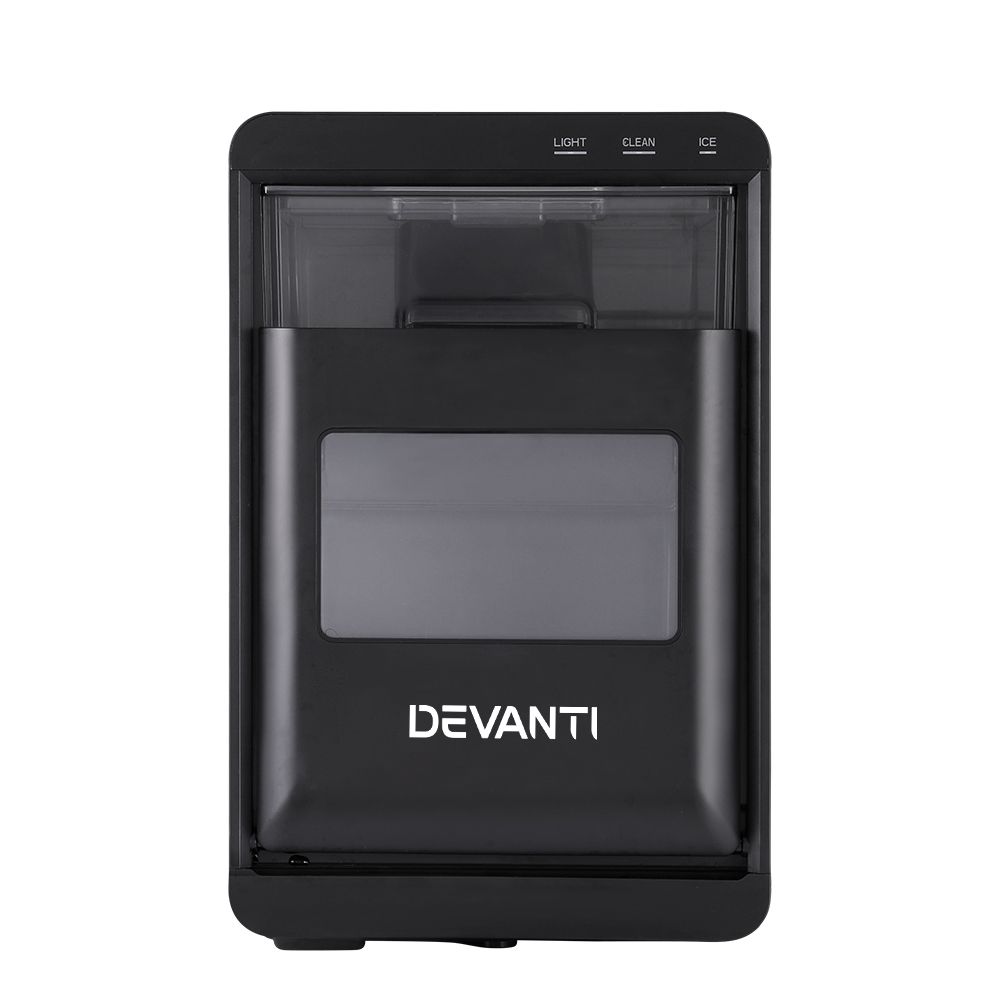 Devanti Ice Maker Machine 20kg Chewable Nugget Ice Countertop with Self Cleaning