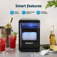 Devanti Ice Maker Machine 20kg Chewable Nugget Ice Countertop with Self Cleaning