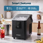 Devanti Ice Maker 11-12kg Portable Bullet Cube Machine Black
