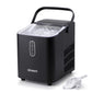 Devanti Ice Maker Portable Ice Machine Countertop Bullet Cube 12KG Black