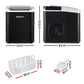 Devanti Ice Maker Machine Portable 12kg Countertop with Self Cleaning 1.2L Black