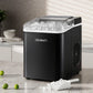 Devanti Ice Maker Machine Portable 12kg Countertop with Self Cleaning 1.2L Black